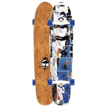 Arbor Bamboo Hybrid Complete Longboard - 9.25x38” in See Photo - Closeouts
