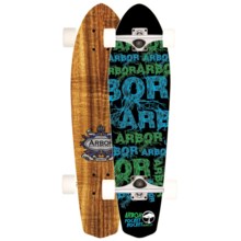 Arbor Koa Pocket Rocket Complete Cruiser Skateboard - 7.25x26” in See Photo - Closeouts