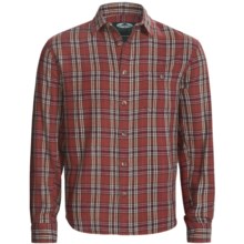 Arborwear Basswool Shirt - Cotton Flannel, Button Front, Long Sleeve (For Men) in Sumac - Closeouts
