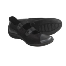 Arche Copow Leather Sport Shoes - Metallic Heels and Toes (For Women) in Silver/Black - Closeouts