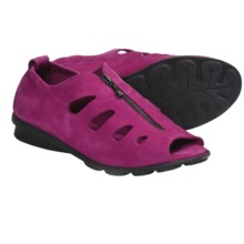 Arche Denzor Top Zip Sandals - Nubuck (For Women) in Fuschia - Closeouts