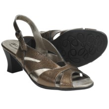 Arche Kimela Sling-Back Pumps - Leather (For Women) in Bronze - Closeouts