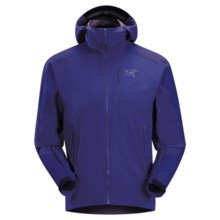 Arc’teryx Gamma SL Hybrid Hoodie Sweatshirt - Soft Shell (For Men) in Squid Ink - Closeouts