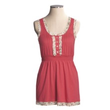 Arianne Knit Tank Top - Cotton-Modal (For Women) in Cherry - Closeouts