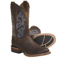 Ariat Cyclone Cowboy Boots - Leather, W-Toe (For Men) in Weathered Brown - Closeouts