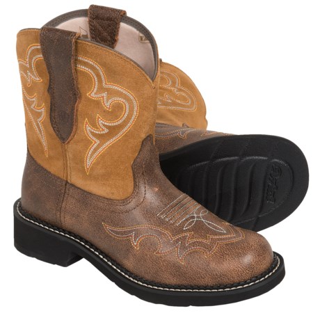 Ariat Fatbaby Heritage Harmony Cowboy Boots Leather (For Women)