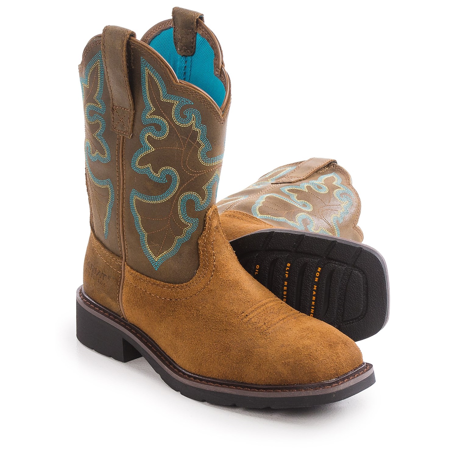 arbor women's newark steel toe work boots