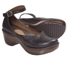 Ariat Misha Ankle-Strap Clogs - Leather (For Women) in Fig - Closeouts