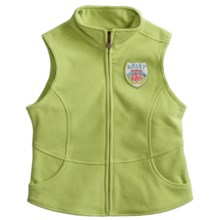 Ariat Pebble Fleece Vest (For Youth) in Lime - Closeouts