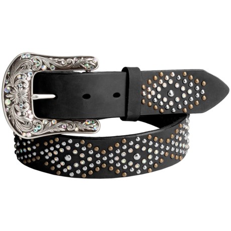 Ariat Rhinestone and Nailhead Belt Leather (For Women)
