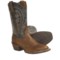 Ariat Ricochet Cowboy Boots - Leather, W-Toe (For Men) in Tan/Turquoise