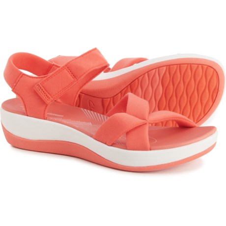 Clarks Arla Gracie Sandals (For Women) - Coral (9 )