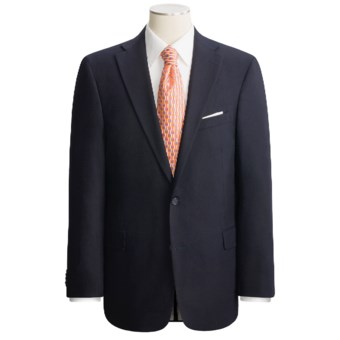 Arnold Brant Wool Gabardine Blazer - Fabric by Loro Piana (For Men) in Navy