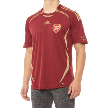 Adidas Arsenal Teamgeist Soccer Jersey - Short Sleeve (For Men) - NOBLE MAROON (XS )