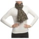 Asian Eye Antigua Textured Print Scarf - Fine Wool (For Women)