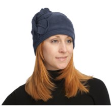 Asian Eye Flora Cap - Fleece (For Women) in Navy - Closeouts
