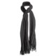 Asian Eye Gala Wool Scarf - Silver Accent (For Women)