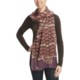 Asian Eye Grrr Animal Print Scarf - Wool-Silk (For Women)