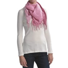 Asian Eye Hipster Ombre Scarf - Rivet Trimmed (For Women) in Muave - Closeouts