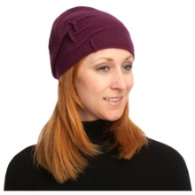 Asian Eye Joey Cloche Cap - Boiled Wool (For Women) in Magenta - Closeouts