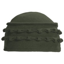 Asian Eye Lulu Hat - Boiled Wool (For Women) in Forest Green - Closeouts