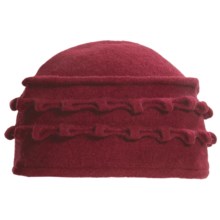 Asian Eye Lulu Hat - Boiled Wool (For Women) in Red - Closeouts