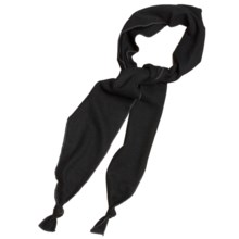 Asian Eye Lulu Lambswool Scarf - Lightweight (For Women) in Black - Closeouts