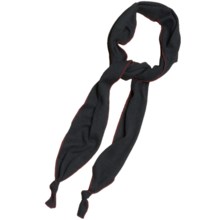 Asian Eye Lulu Lambswool Scarf - Lightweight (For Women) in Charcoal - Closeouts