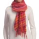 Asian Eye Picante Hi-Textured Striped Scarf - Cotton-TENCEL®