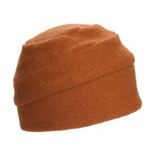 Asian Eye Sporty Cap - Wool (For Women) in Rust - Closeouts