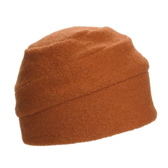 Asian Eye Sporty Cap - Wool (For Women) in Rust