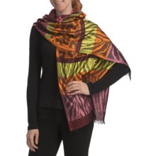 Asian Eye Supersilk Scarf (For Women) in Tangiers Multi - Closeouts