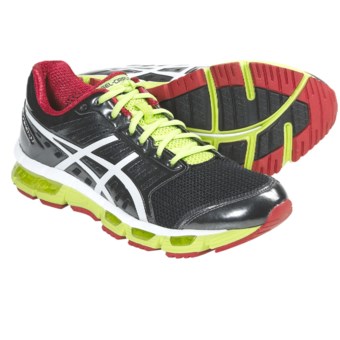 Asics GEL-Cirrus33 Running Shoes (For Men) in Black/White/Red
