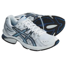 Asics GEL-Fluent 4 Running Shoes (For Women) in White/Malibu/Silver - Closeouts