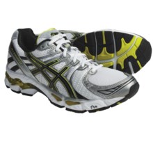 Asics GEL-Kayano 17 Running Shoes (For Men) in Snow/Black/Lime - Closeouts