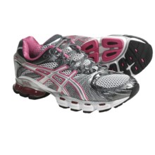 Asics GEL-Kinsei 3 Running Shoes (For Women) in White/Lightning/Hot Pink - Closeouts