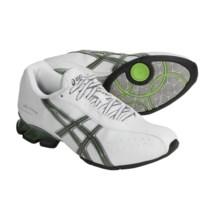 Asics GEL-Naomi Running Shoes (For Women) in White/Storm/Green - Closeouts