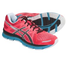 Asics GEL-Neo33 Running Shoes (For Women) in Electric Coral/Black/Neon Blue - Closeouts