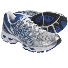 Asics GEL-Nimbus 12 Running shoes (For Women) in Titanium/Maui Blue/Lightning - Closeouts
