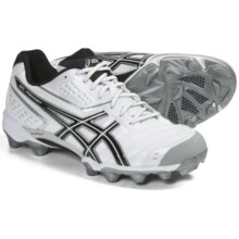 Asics GEL-Provost Low Lacrosse Shoes (For Men) in White/Black/Silver - Closeouts