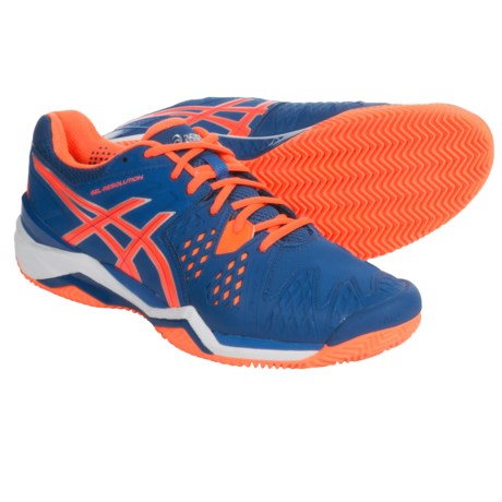 ASICS GEL Resolution 6 Clay Court Tennis Shoes For Men