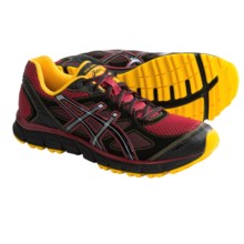 Asics GEL-Scram Trail Running Shoes (For Men) in Brick/Black/Sun - Closeouts