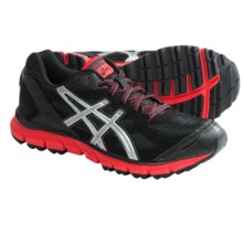 Asics GEL-Scram Trail Running Shoes (For Women) in Black/Lightning/Poppy - Closeouts