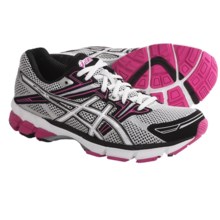 Asics GT-1000 Running Shoes (For Women) in Silver/White/Hot Pink - Closeouts
