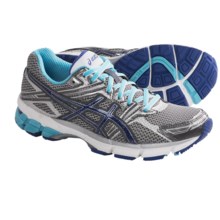 Asics GT-1000 Running Shoes (For Women) in Titanium/Iris/Turquoise - Closeouts
