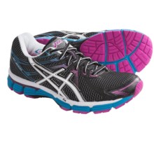 Asics GT-2000 Running Shoes (For Women) in Black/White/Electric Blue - Closeouts