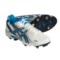 Asics Lethal Hybrid Field Sport Shoes (For Men) in White/Vivid Blue/Silver