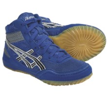 Asics Matflex 3 GS Wrestling Shoes (For Kids and Youth) in Royal/Black/Silver - Closeouts
