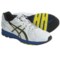 Asics Rush33 Running Shoes (For Men) in White/Black/Brilliant Blue