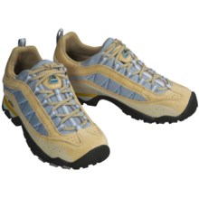 Asolo Lunar Trail Shoes (For Women) in Tan / Light Blue - Closeouts